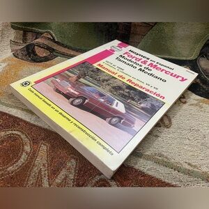 Haynes en Espanol Ford Mercury Modelos de Tamano Mediano 1975-86 Repair Manual
